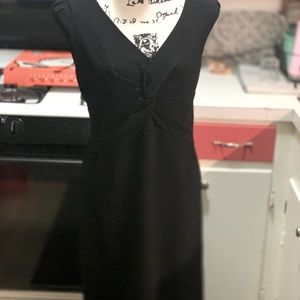 Tory Burch Patrice Black Wool Knee Length Dress